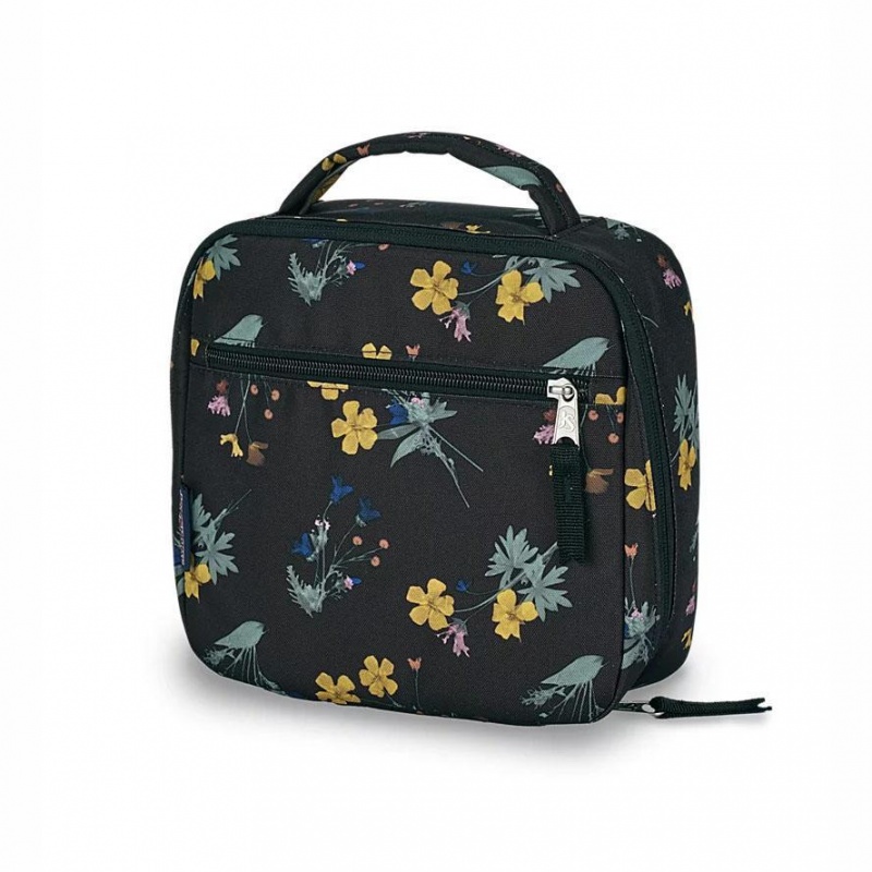 JanSport LUNCH BREAK Lunchtas Tassen Zwart Geel | NLXBR13762