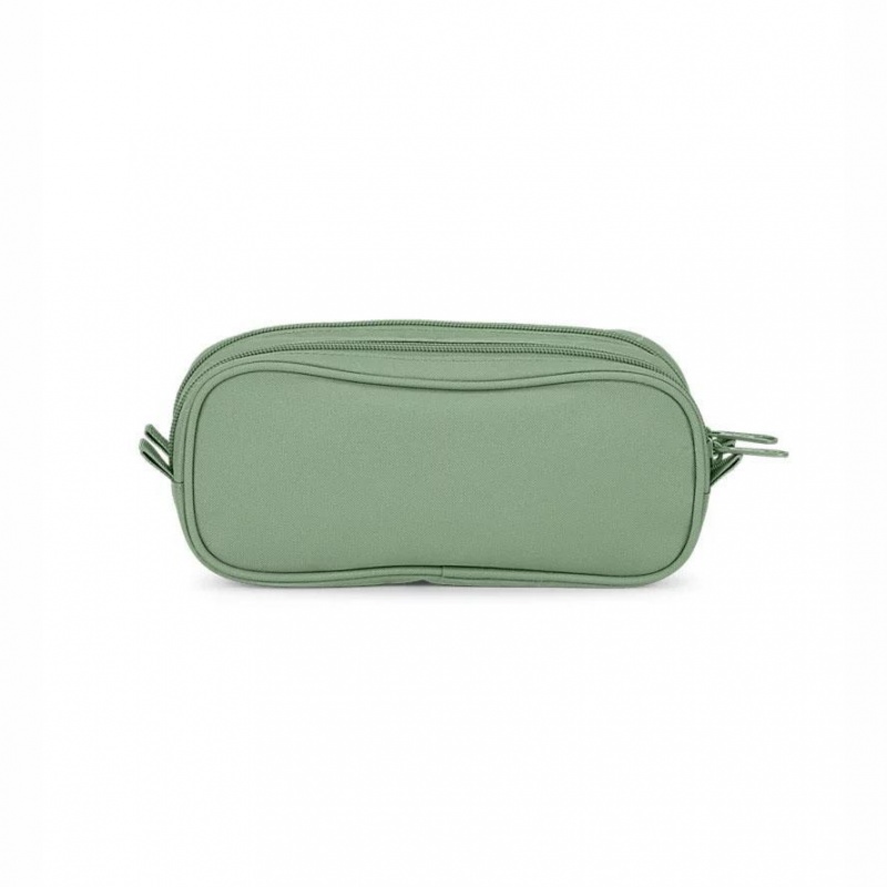 JanSport Large Accessory Pouch Etuis Tassen Groen | NLIIZ68095