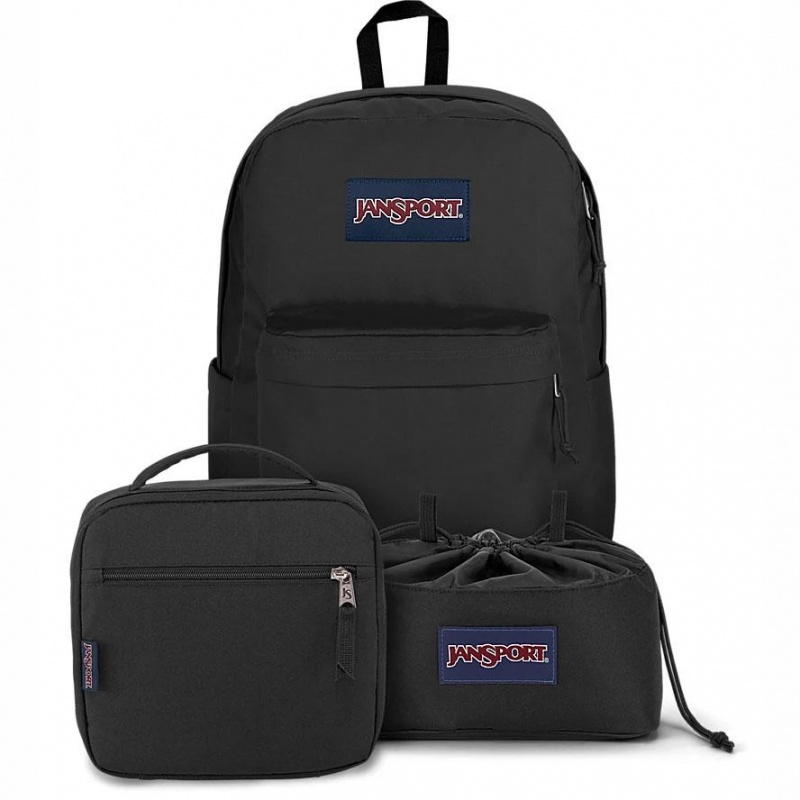 JanSport MIDNIGHT BUNDLE Schoolrugzakken Rugzakken Zwart | BNLSD45704