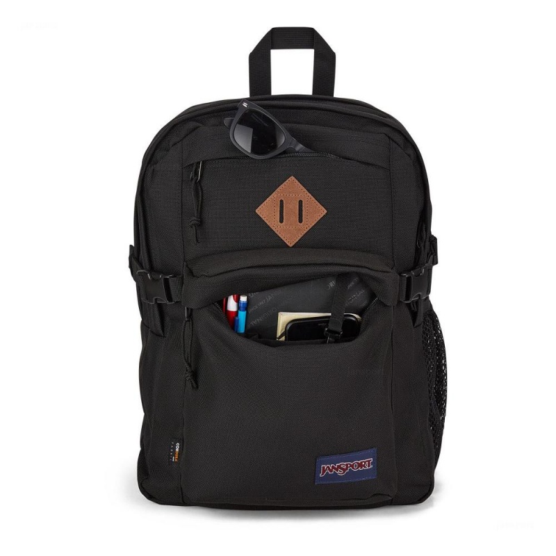 JanSport Main Campus FX Laptop Rugzak Rugzakken Zwart | TNLPQ26399