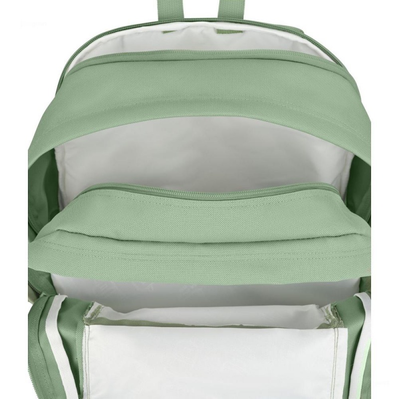 JanSport Main Campus FX Laptop Rugzak Rugzakken Groen | NLEGJ26116