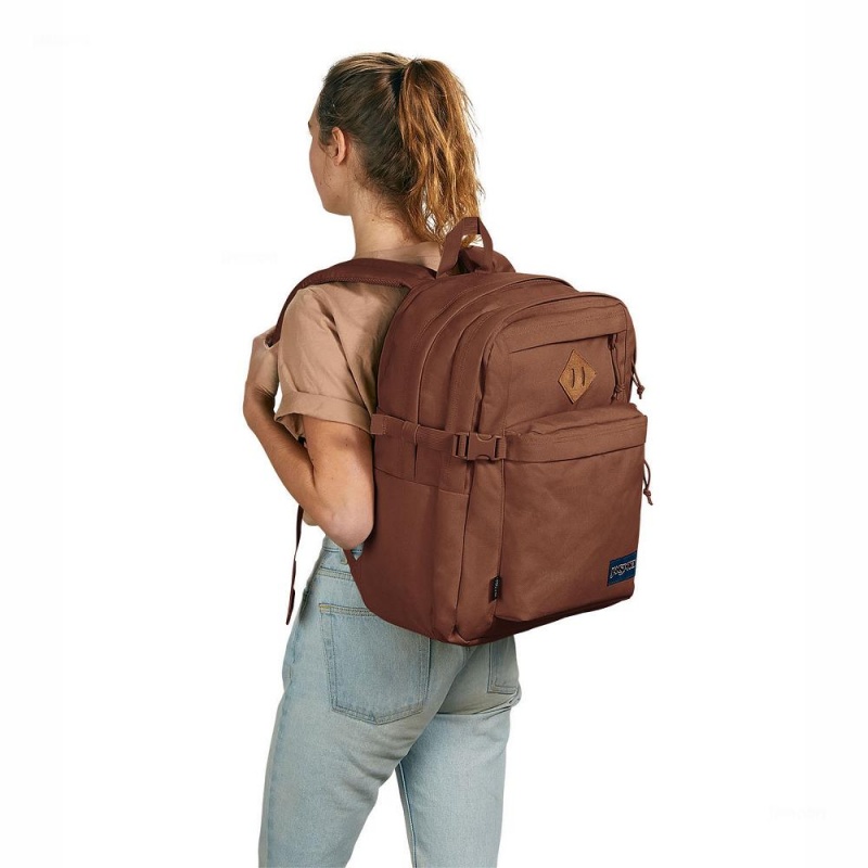 JanSport Main Campus FX Laptop Rugzak Rugzakken Bruin | NLJVR77747