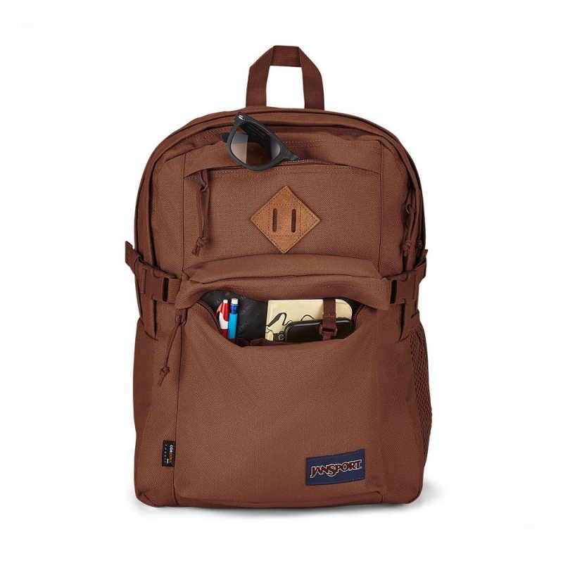 JanSport Main Campus FX Laptop Rugzak Rugzakken Bruin | NLJVR77747