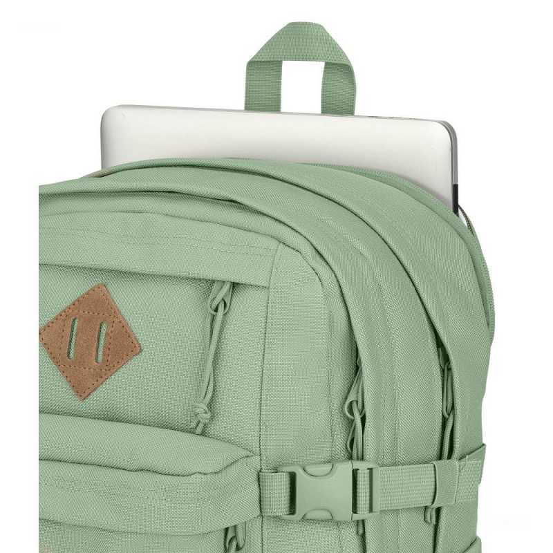 JanSport Main Campus FX Schoolrugzakken Rugzakken Groen | TNLPQ80476