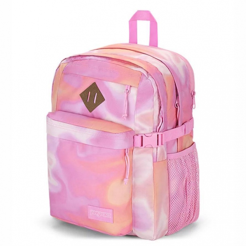 JanSport Main Campus Laptop Rugzak Rugzakken Roze | NLXBR61176