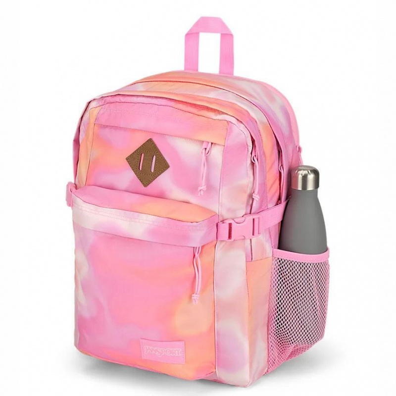 JanSport Main Campus Laptop Rugzak Rugzakken Roze | NLXBR61176