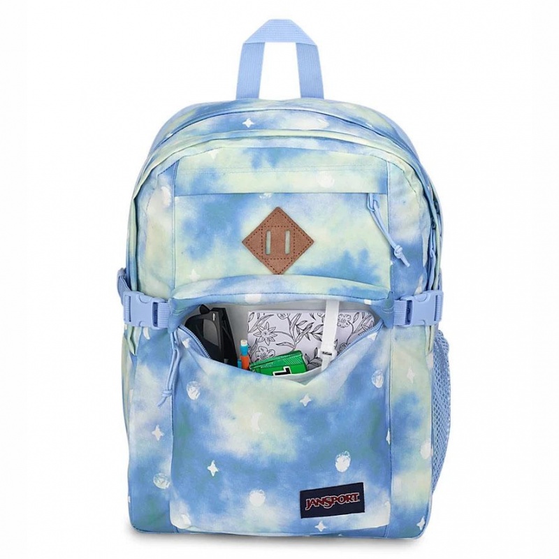 JanSport Main Campus Laptop Rugzak Rugzakken Blauw | NLXMI97005