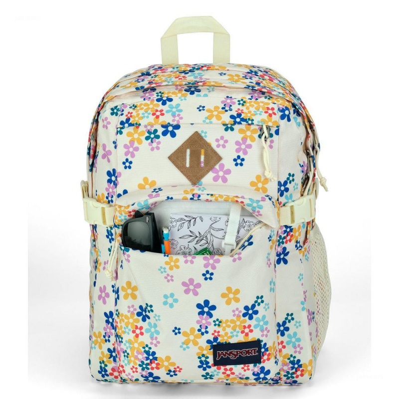 JanSport Main Campus Laptop Rugzak Rugzakken Geel | ENLHC11797