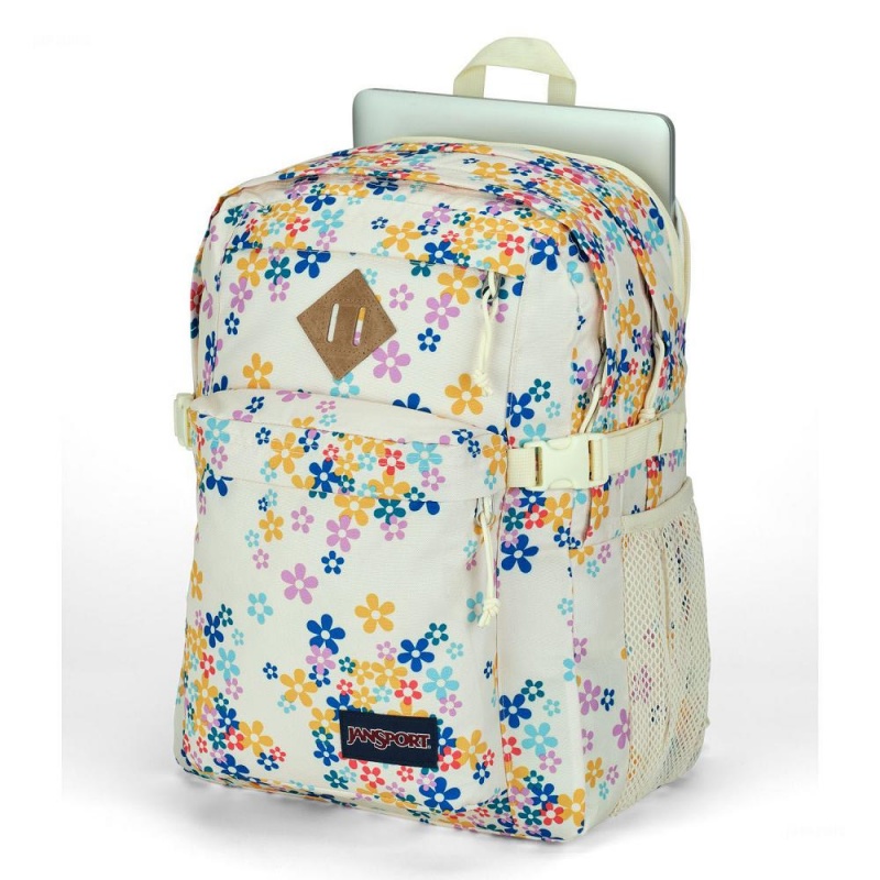 JanSport Main Campus Laptop Rugzak Rugzakken Geel | ENLHC11797