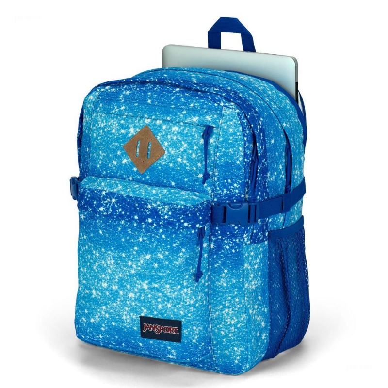 JanSport Main Campus Laptop Rugzak Rugzakken Blauw | DNLKV82330