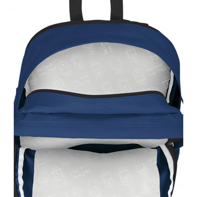 JanSport Main Campus Laptop Rugzak Rugzakken Donkerblauw | NLIIZ41011