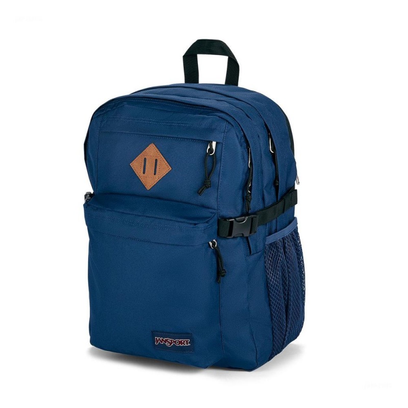 JanSport Main Campus Laptop Rugzak Rugzakken Donkerblauw | NLIIZ41011