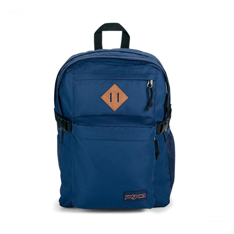 JanSport Main Campus Laptop Rugzak Rugzakken Donkerblauw | NLIIZ41011