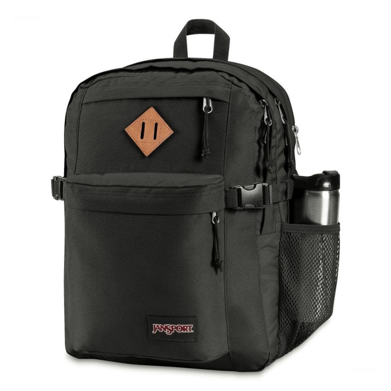 JanSport Main Campus Laptop Rugzak Rugzakken Zwart | BNLSD14707