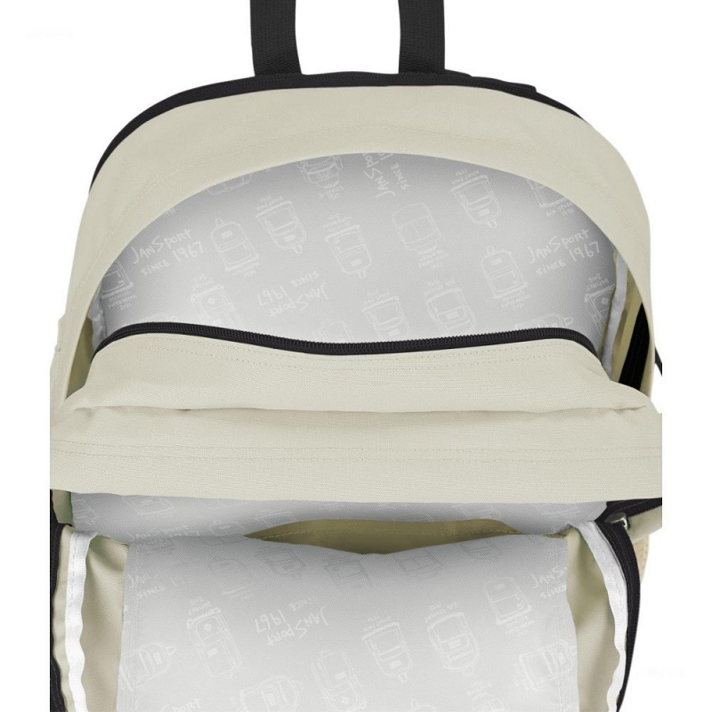 JanSport Main Campus Laptop Rugzak Rugzakken Beige | NLIIZ27653