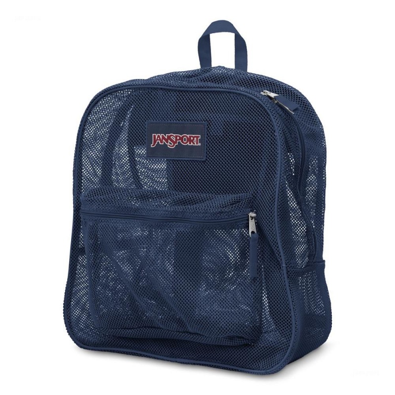 JanSport Mesh Pack Schoolrugzakken Rugzakken Donkerblauw | GNLEC52806