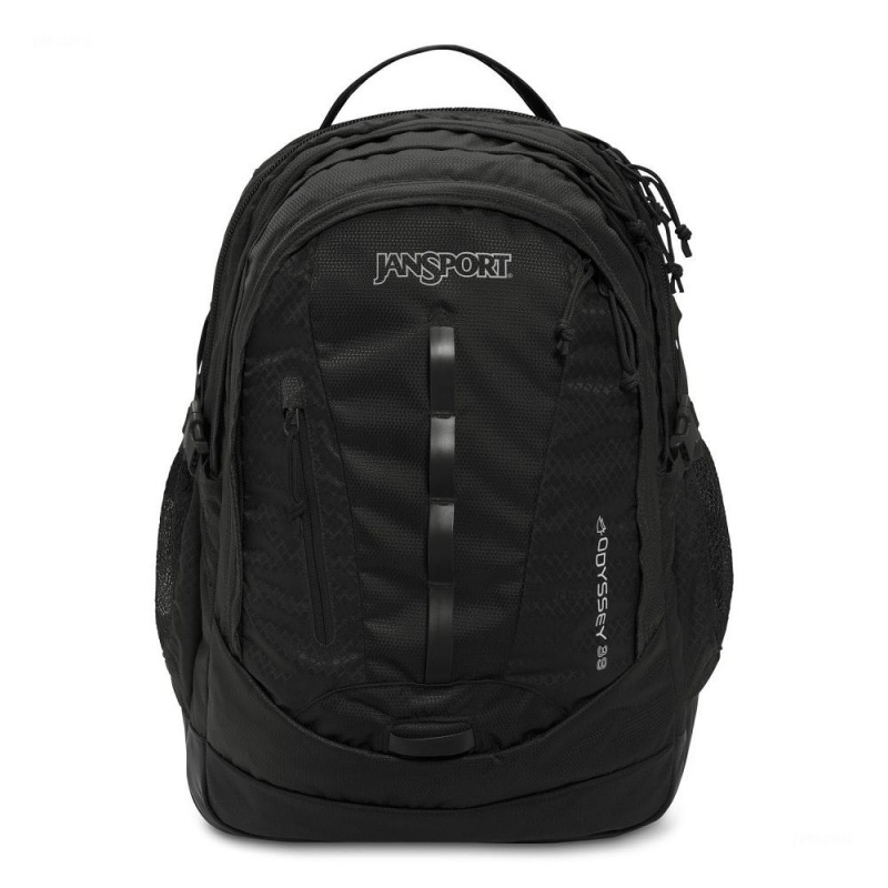 JanSport Odyssey Schoolrugzakken Rugzakken Zwart | NLXMI98338