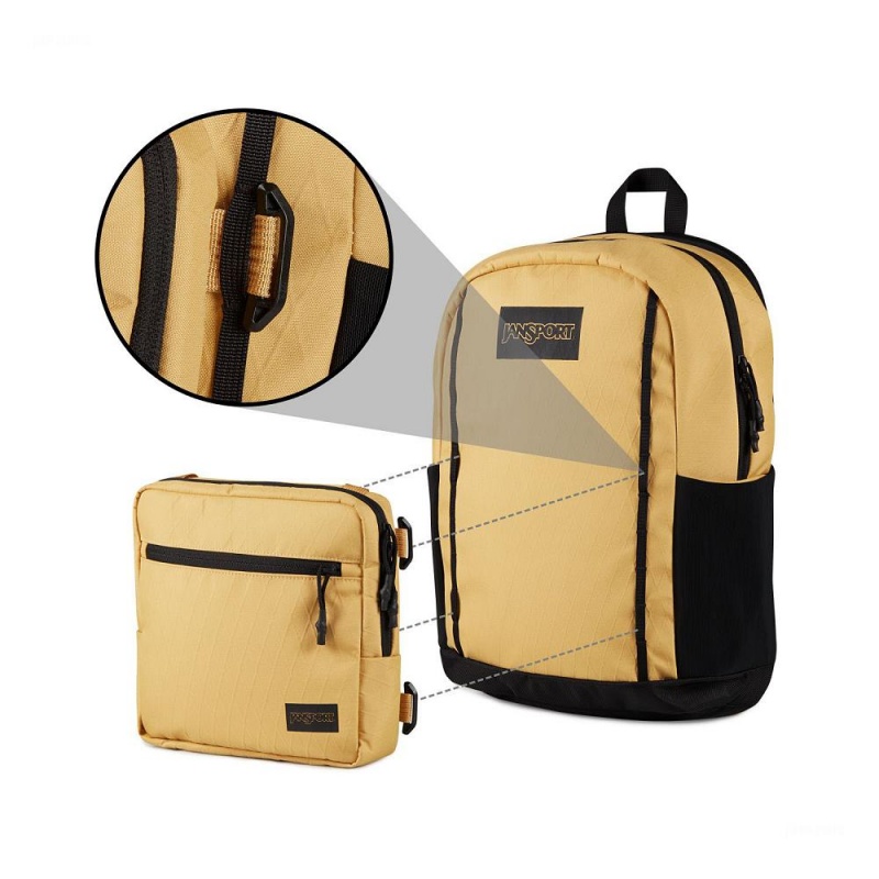 JanSport Pro Pack System Laptop Rugzak Rugzakken Geel | MNLFT74890