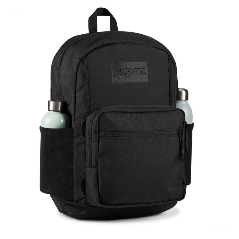 JanSport Pro Pack System Laptop Rugzak Rugzakken Zwart | PNLER21466