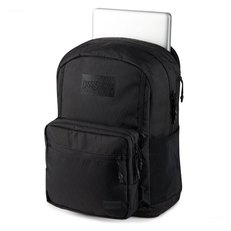 JanSport Pro Pack System Laptop Rugzak Rugzakken Zwart | PNLER21466