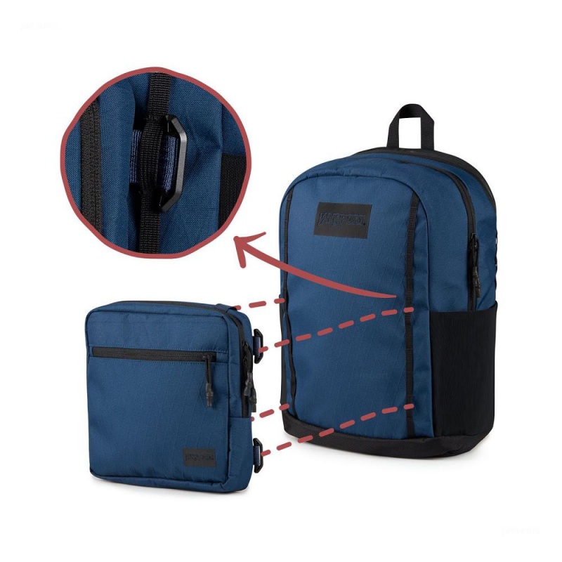 JanSport Pro Pack System Laptop Rugzak Rugzakken Donkerblauw | NLJBT43275