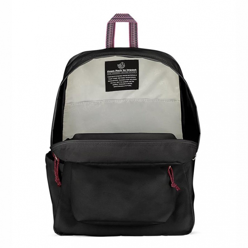 JanSport Restore Pack Schoolrugzakken Rugzakken Zwart | NLCIF29097