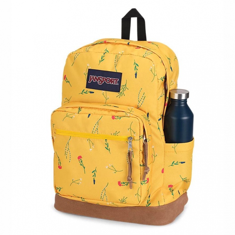 JanSport Right Pack Laptop Rugzak Rugzakken Geel | NLCVG10279