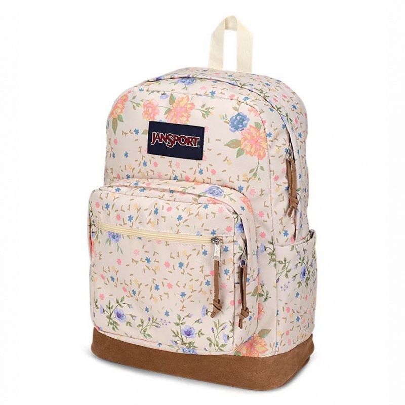 JanSport Right Pack Laptop Rugzak Rugzakken Beige | MNLHR85818