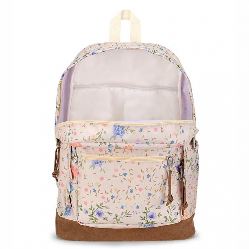 JanSport Right Pack Laptop Rugzak Rugzakken Beige | MNLHR85818