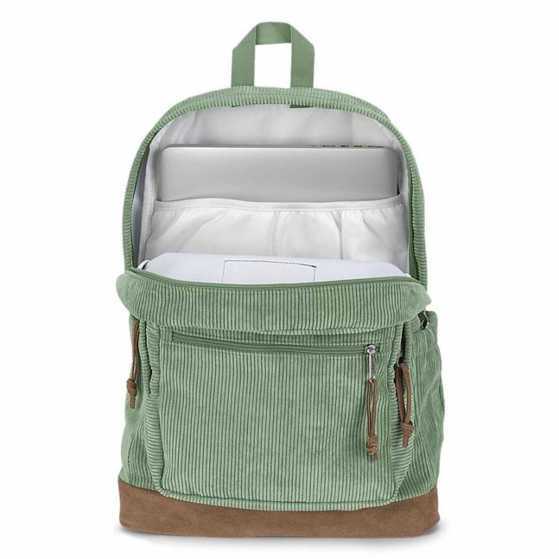 JanSport Right Pack Laptop Rugzak Rugzakken Groen | MNLHR80696