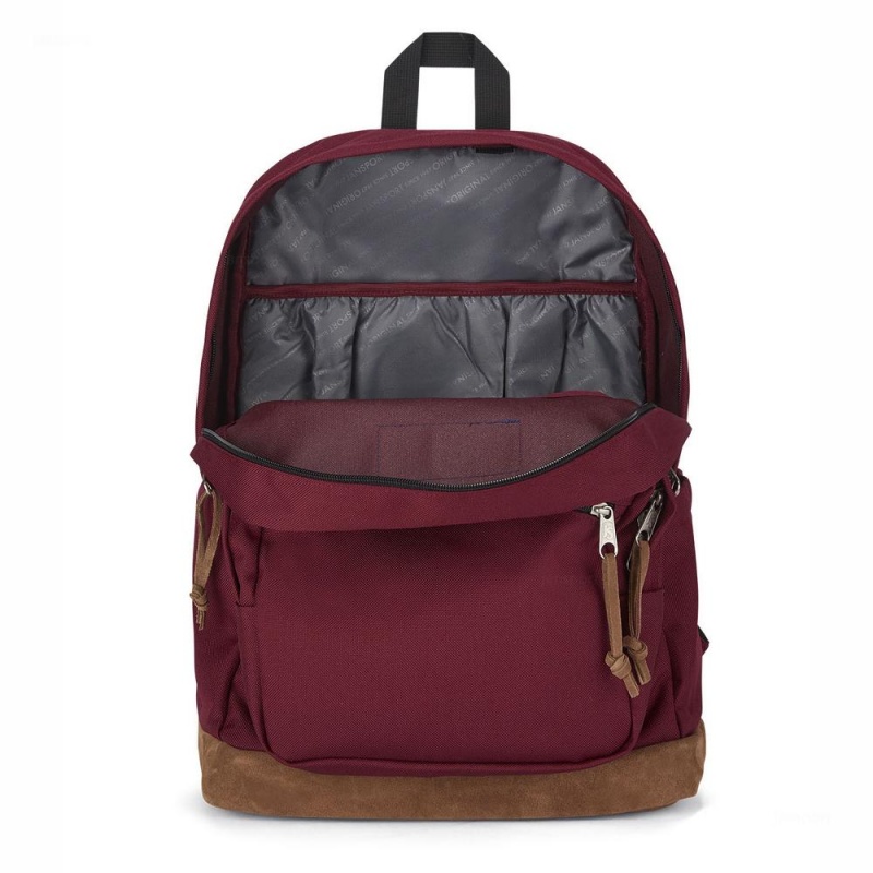 JanSport Right Pack Laptop Rugzak Rugzakken Bordeaux | GNLEC26510