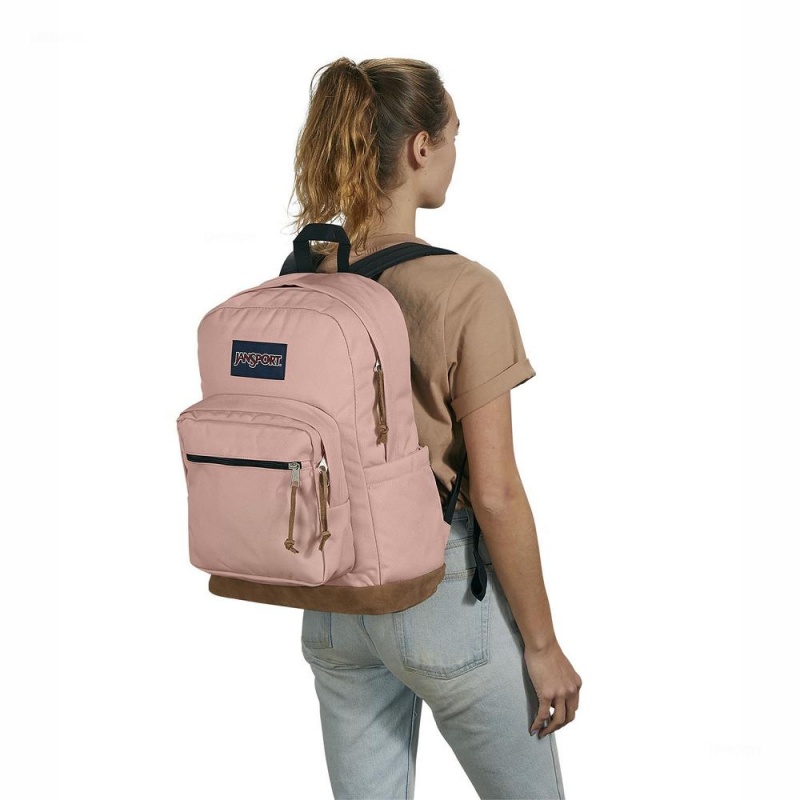 JanSport Right Pack Laptop Rugzak Rugzakken Roze | ANLWC22713