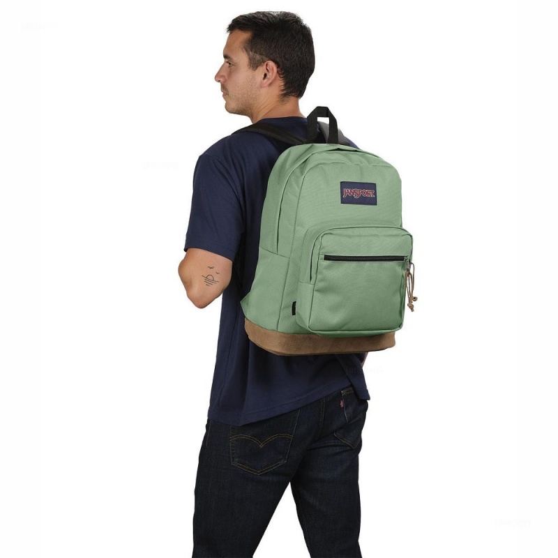 JanSport Right Pack Laptop Rugzak Rugzakken Groen | NLZPD27953