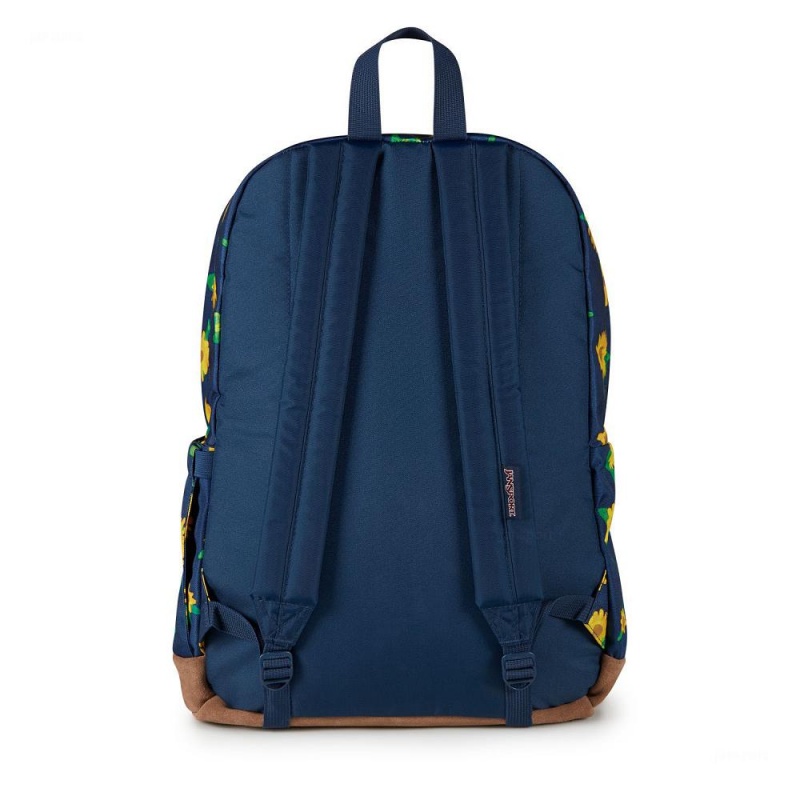 JanSport Right Pack Laptop Rugzak Rugzakken Donkerblauw Geel | QNLUV24904