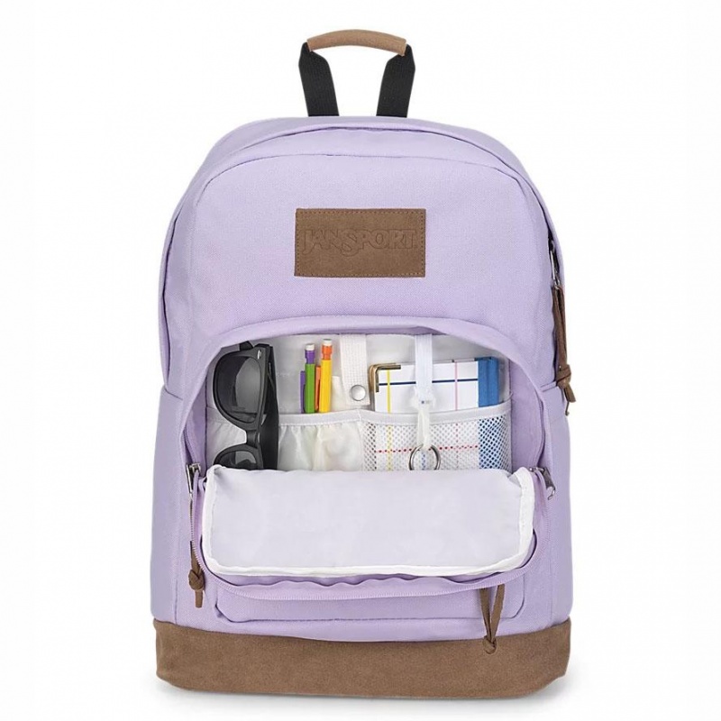 JanSport Right Pack Premium Schoolrugzakken Rugzakken Paars | NLEGJ54192