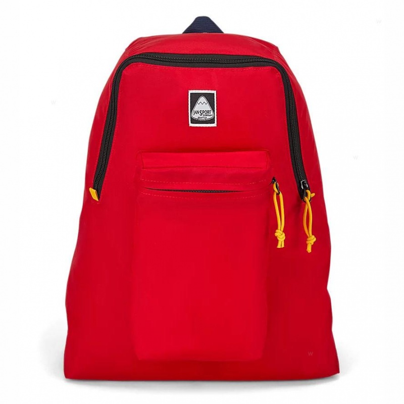 JanSport SKI N HIKE Schoolrugzakken Rugzakken Rood | NLJZR89244