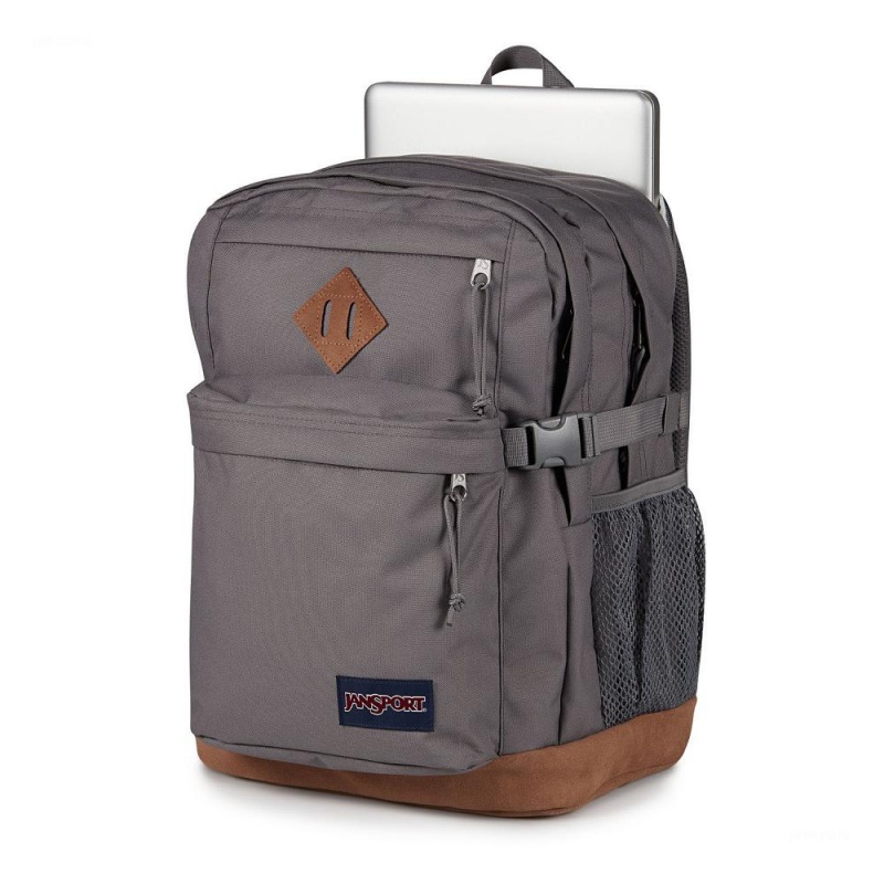 JanSport SUEDE CAMPUS Laptop Rugzak Rugzakken Diepgrijs | GNLEC49831