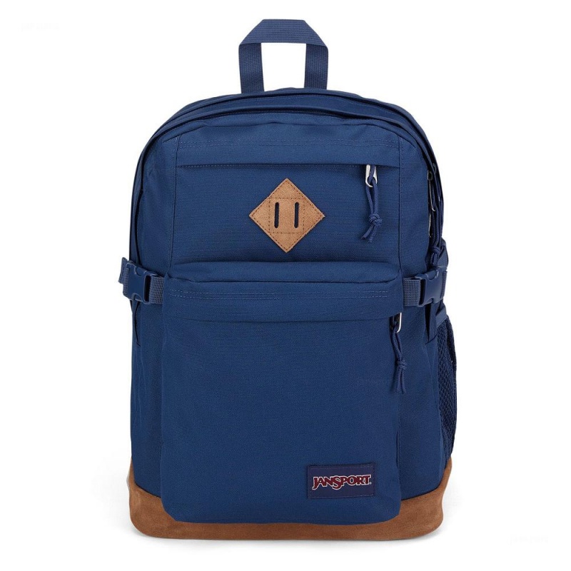 JanSport SUEDE CAMPUS Laptop Rugzak Rugzakken Donkerblauw | NLQCS62776