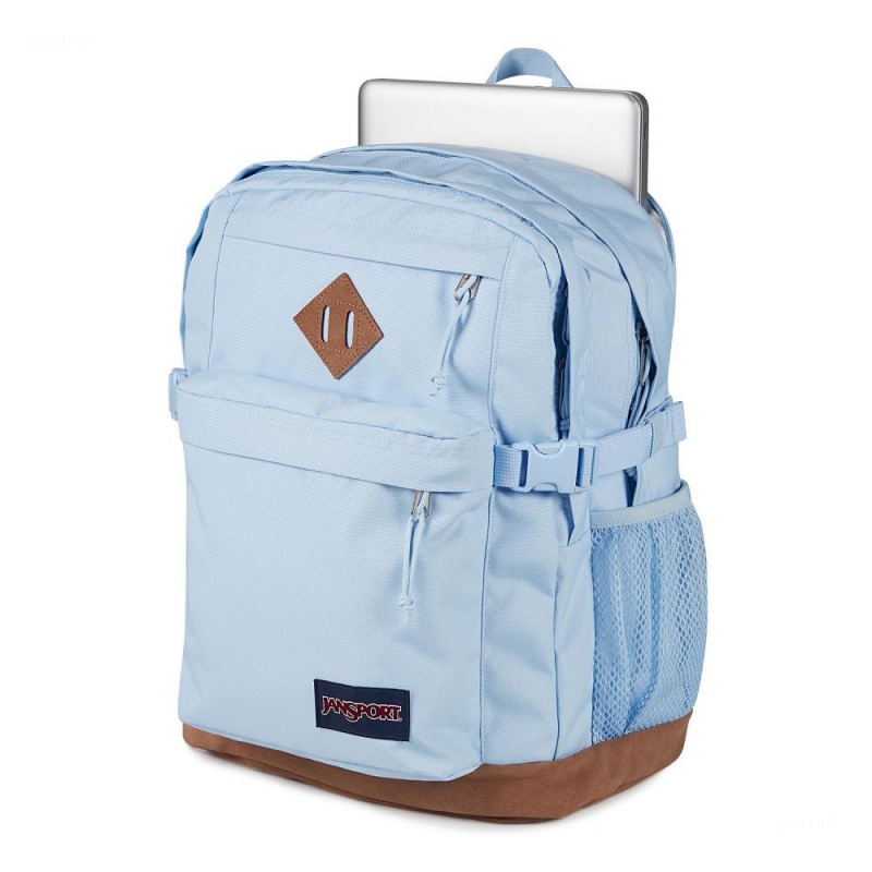 JanSport SUEDE CAMPUS Laptop Rugzak Rugzakken Blauw | MNLFT45725