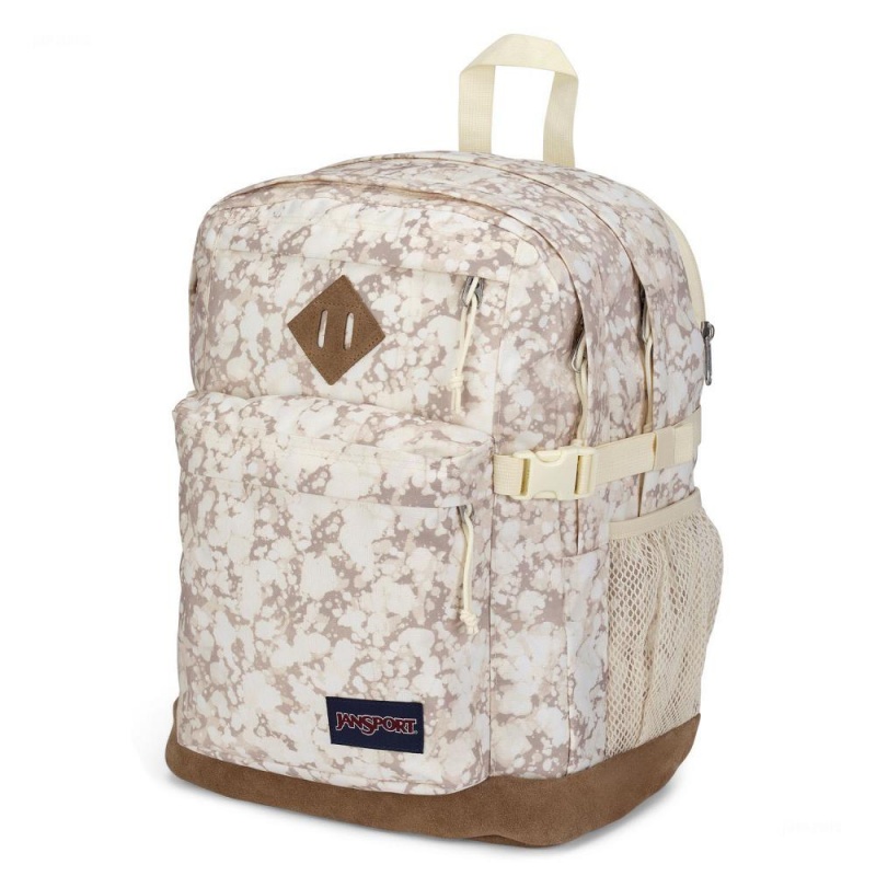 JanSport SUEDE CAMPUS Laptop Rugzak Rugzakken Beige | ZNLMJ53254