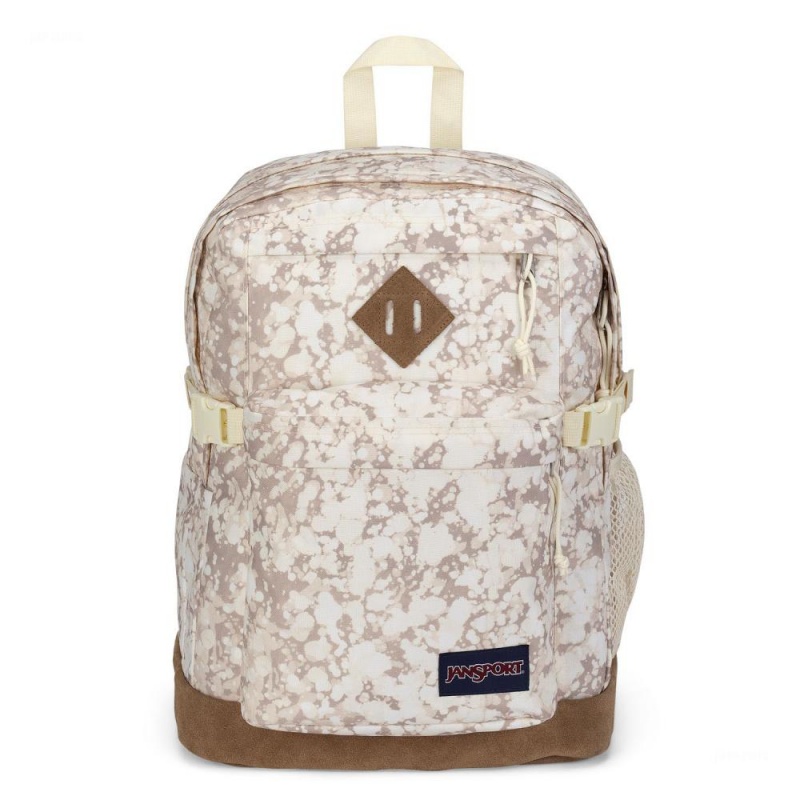 JanSport SUEDE CAMPUS Laptop Rugzak Rugzakken Beige | ZNLMJ53254