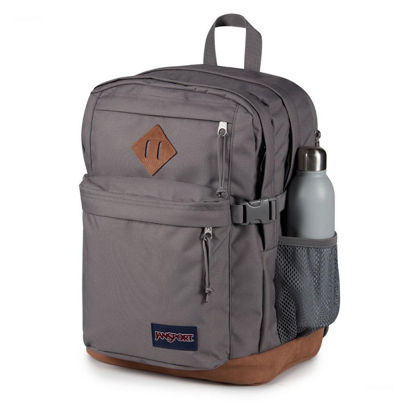 JanSport SUEDE CAMPUS Schoolrugzakken Rugzakken Diepgrijs | FNLUI39371