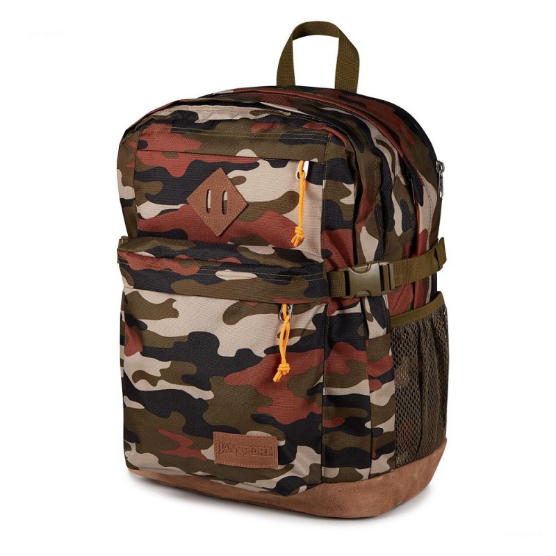 JanSport SUEDE CAMPUS Schoolrugzakken Rugzakken Camo | NLEAH15525