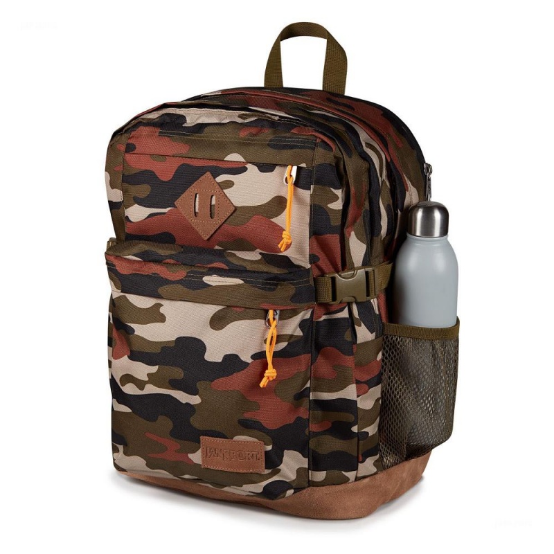 JanSport SUEDE CAMPUS Schoolrugzakken Rugzakken Camo | NLEAH15525