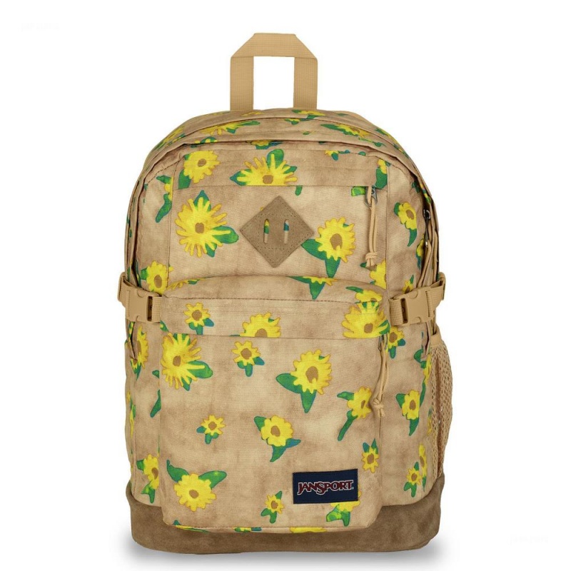 JanSport SUEDE CAMPUS Schoolrugzakken Rugzakken Khaki | GNLEC29717