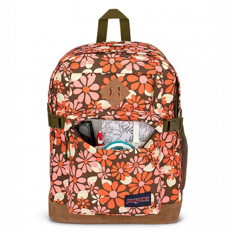 JanSport SUEDE CAMPUS Schoolrugzakken Rugzakken Oranje | UNLND67031