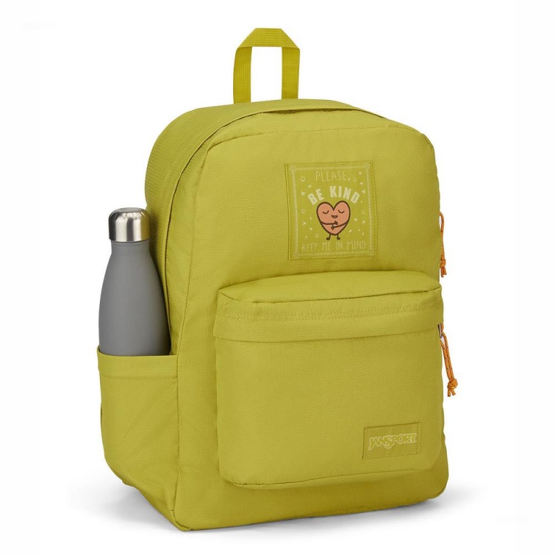 JanSport SUPERBREAK PLUS FX Laptop Rugzak Rugzakken Geel | QNLWA70438