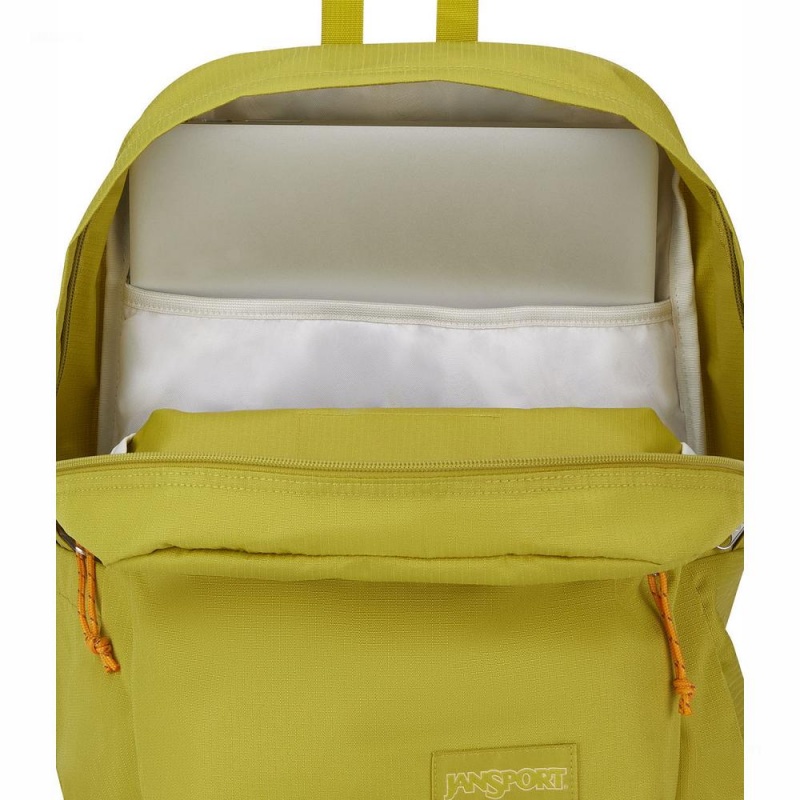 JanSport SUPERBREAK PLUS FX Laptop Rugzak Rugzakken Geel | QNLWA70438