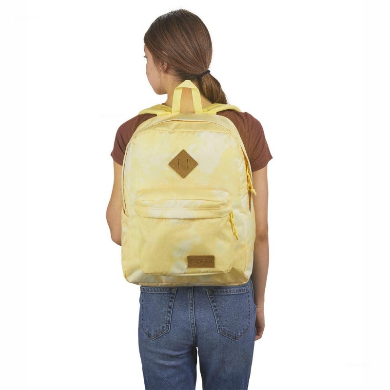 JanSport SUPERBREAK PLUS FX Laptop Rugzak Rugzakken Geel | ANLDF80561