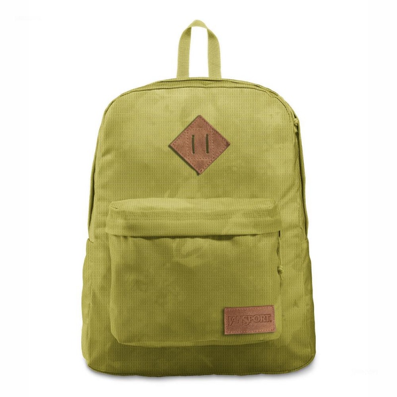 JanSport SUPERBREAK PLUS FX Laptop Rugzak Rugzakken Groen | ZNLNQ48623